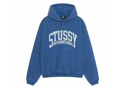 Stussy International Relaxed Hoodie Blue
