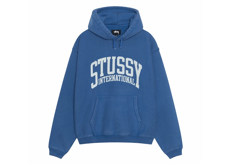 Stussy International Relaxed Hoodie Blue