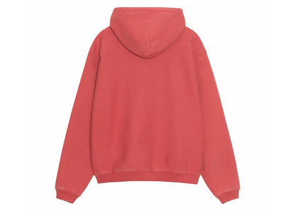 Stussy International Relaxed Hoodie Washed Red