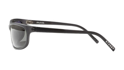 Stussy Julian Sunglasses Frost Black/Black Lens