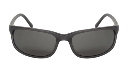 Stussy Julian Sunglasses Frost Black/Black Lens
