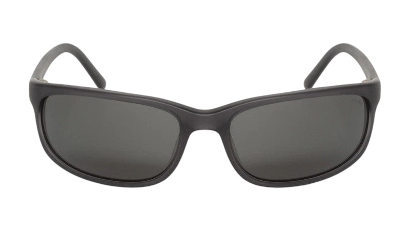 Stussy Julian Sunglasses Frost Black/Black Lens