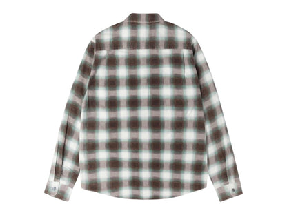 Stussy June Plaid Shirt Bone