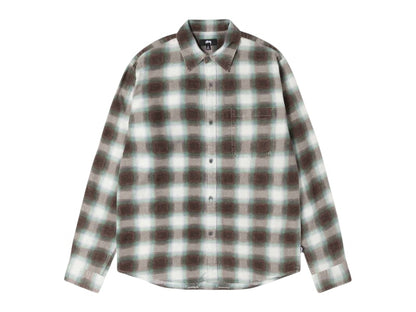 Stussy June Plaid Shirt Bone