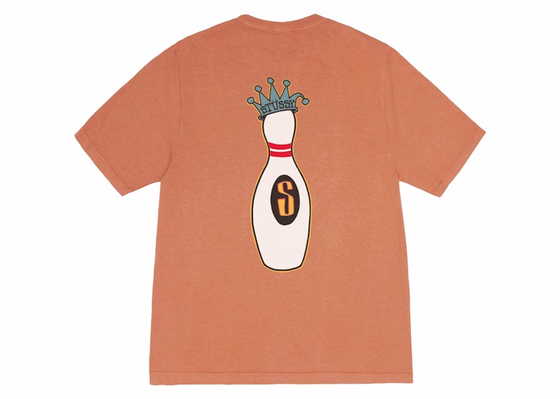 Stussy Kingpin Dyed Tee Rust