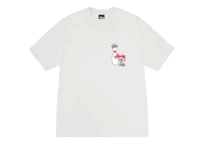 Stussy Kingpin Pigment Dyed T-shirt Natural