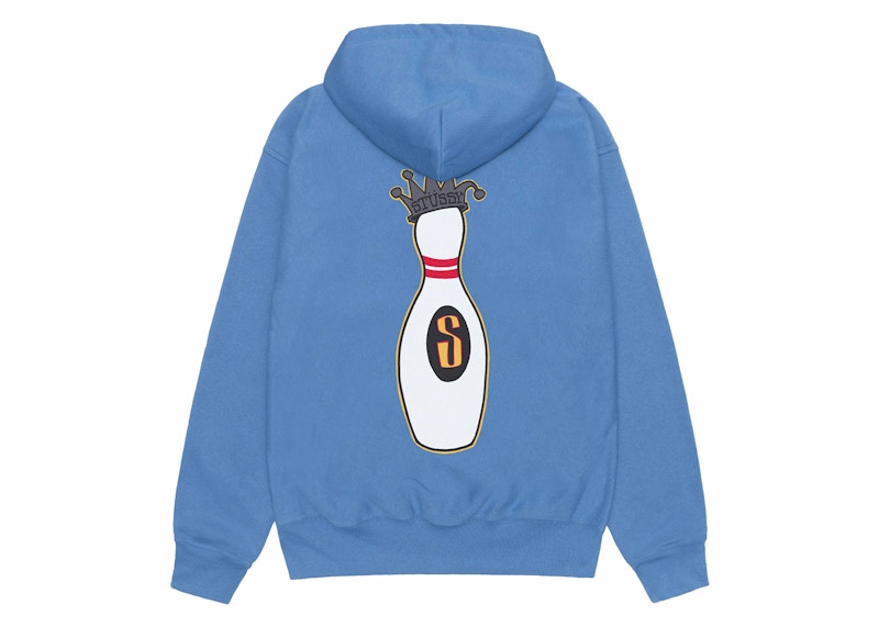 Stussy Kingpin Zip Hoodie Pacific