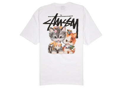 Stussy Kittens Tee White