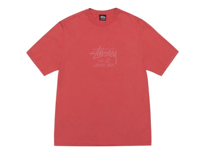 Stussy Laguna USA Pigment Dyed Tee Guava