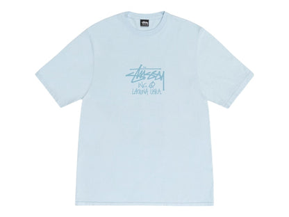 Stussy Laguna USA Pigment Dyed Tee Sky Blue