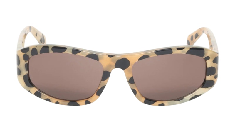 Stussy Landon Sunglasses Cheetah/Dark Brown Lens