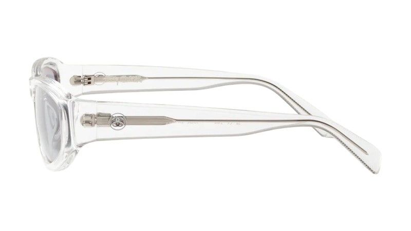 Stussy Landon Sunglasses Crystal/Grey Lens