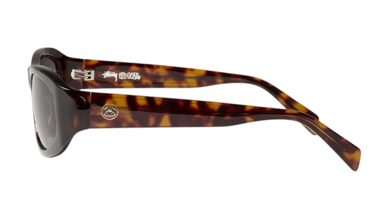 Stussy Landon Sunglasses Dark Tortoise/Black Lens