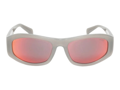 Stussy Landon Sunglasses Grey/Silver Flare Lens