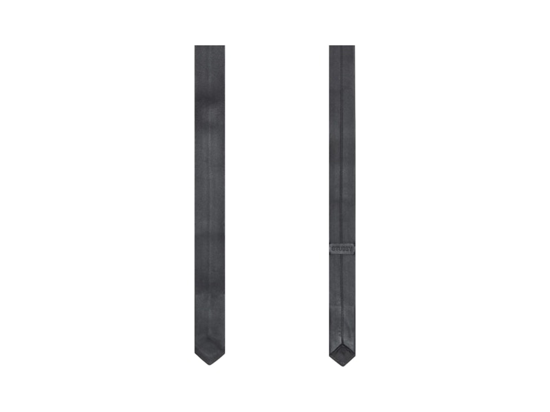 Stussy Leather Tie Black