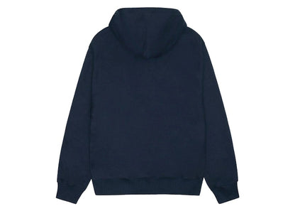 Stussy Letterman Hoodie Navy