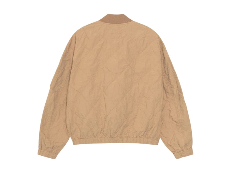Stussy Lightweight Cotton Bomber Khaki