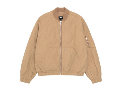 Stussy Lightweight Cotton Bomber Khaki