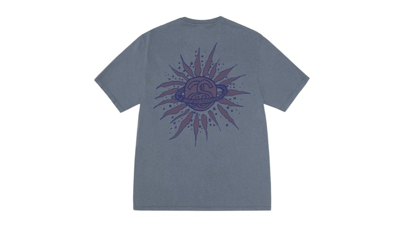 Stussy Look Beyond Pigment Dyed Tee Navy