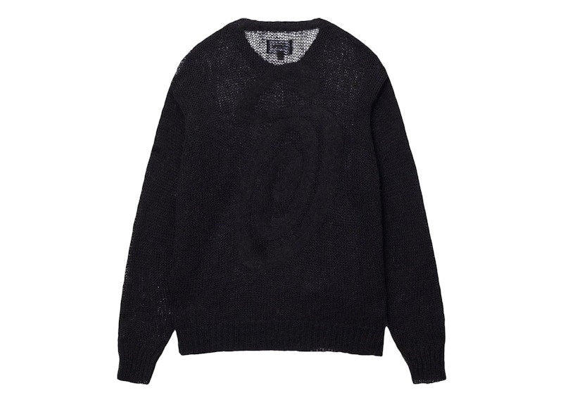 Stussy Loose Knitwear Sweater Black
