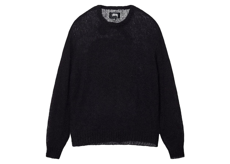 Stussy Loose Knitwear Sweater Black