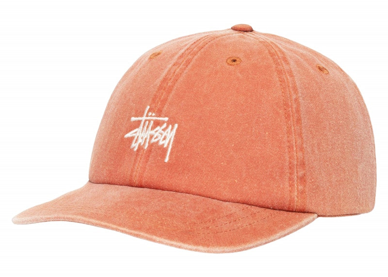 Stussy Low Profile Basic Washed Strapback Yam