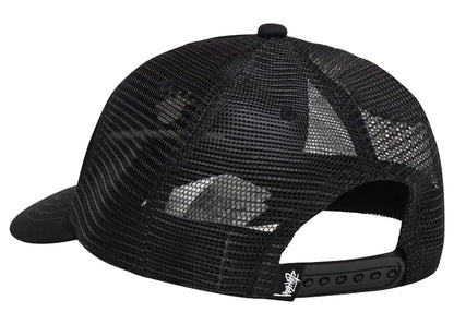 Stussy Low Profile Design Corp Trucker Snapback Black