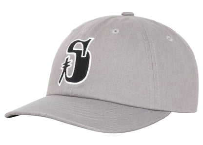 Stussy Low Profile Vintage S Snapback Grey