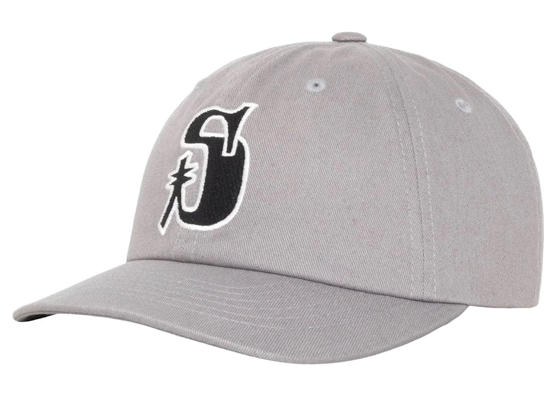 Stussy Low Profile Vintage S Snapback Grey