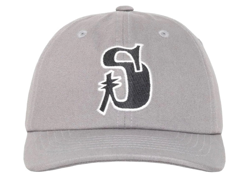 Stussy Low Profile Vintage S Snapback Grey