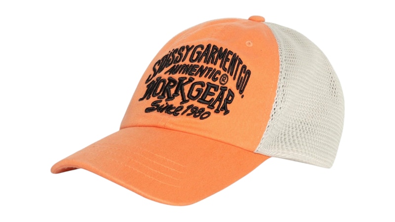 Stussy Low Profile Workgear Strapback Orange