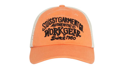 Stussy Low Profile Workgear Strapback Orange