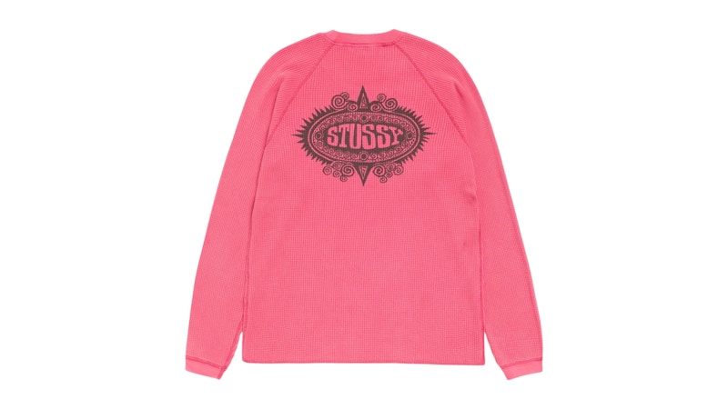 Stussy Mantra Raglan Thermal Pink