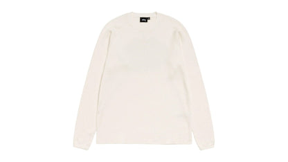 Stussy Mantra Raglan Thermal White