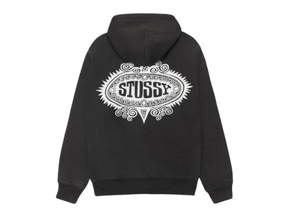 Stussy Mantra Zip Hoodie Black