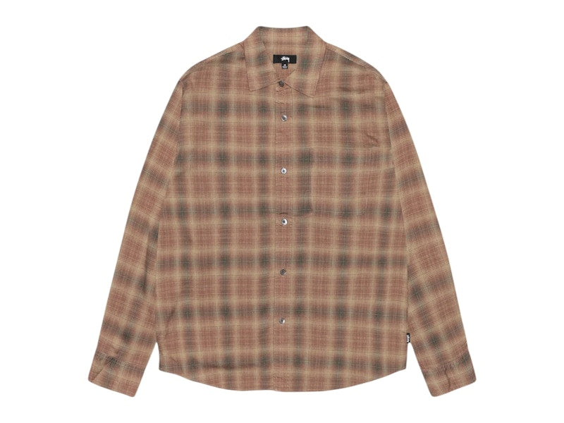 Stussy Matthew Printed Shirt Brick