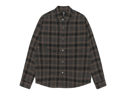 Stussy Matthew Printed Shirt Brown