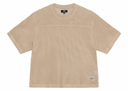 Stussy Mesh Jersey Crew Natural
