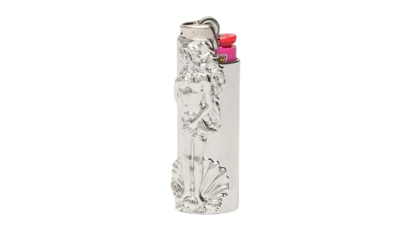 Stussy Metal Venus Lighter Case Silver