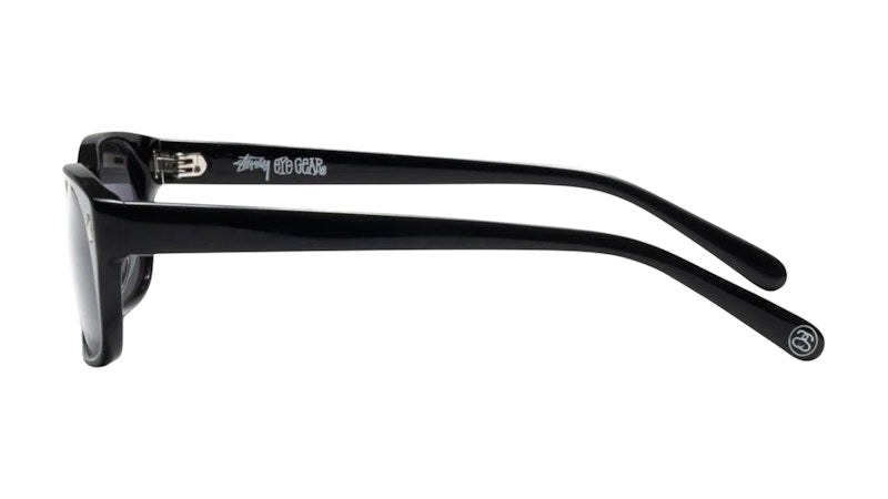 Stussy Michael Sunglasses Black/Black Lens