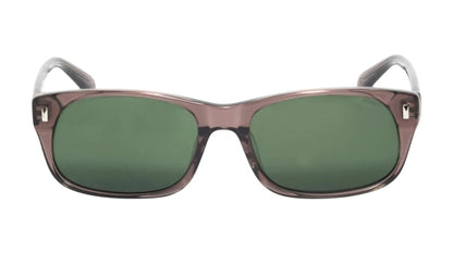 Stussy Michael Sunglasses Transparent Taupe/Green Lens
