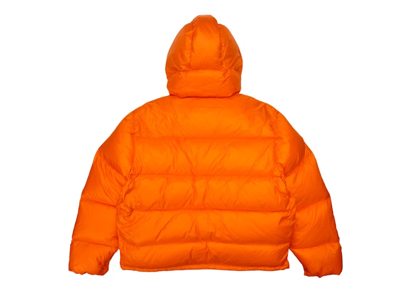 Stussy Micro Ripstop Down Parka Jacket Orange
