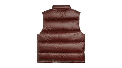 Stussy Micro Ripstop Down Vest Brown