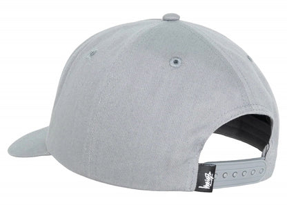 Stussy Mid-Depth Big Stock Snapback Gunmetal