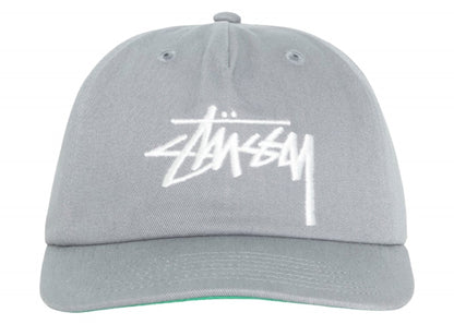 Stussy Mid-Depth Big Stock Snapback Gunmetal