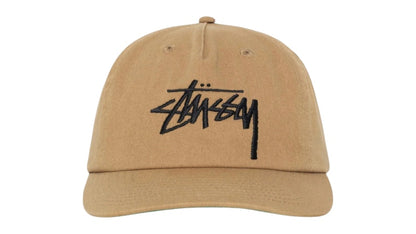 Stussy Mid-Depth Big Stock Snapback (SS25) Tobacco