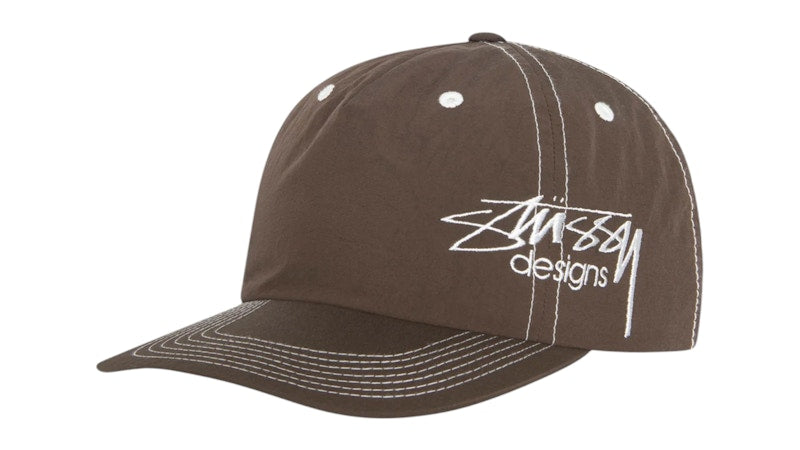 Stussy Mid-Depth Designs Snapback Brown