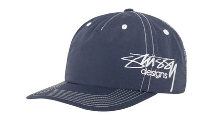 Stussy Mid-Depth Designs Snapback Navy