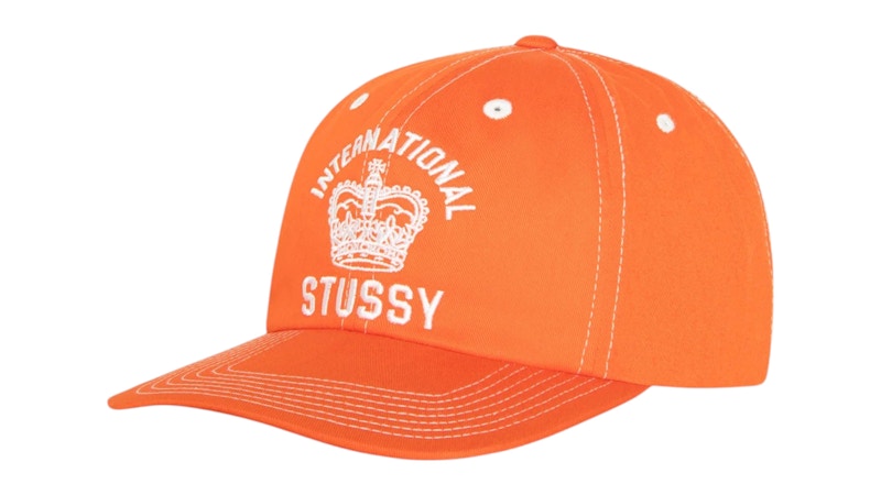 Stussy Mid-Depth International Crown Strapback Coral