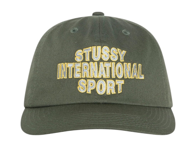 Stussy Mid-Depth International Sport Strapback Dark Olive